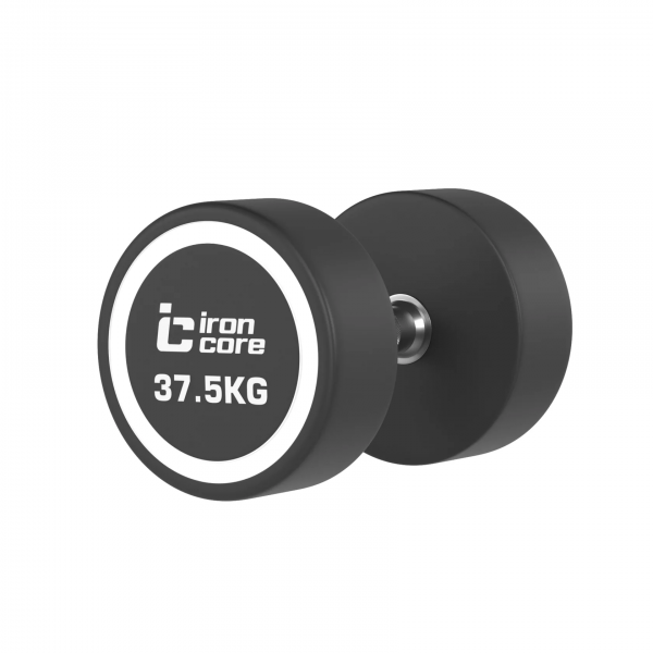 Гантельный ряд полиуретановый IRON CORE Premium 5 пар 27.5 - 37.5 кг IC1038 -1-27,5-37,5